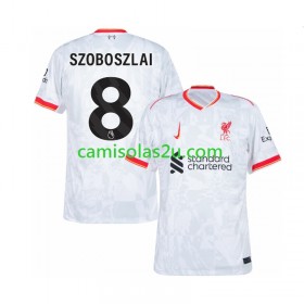 Camisolas de futebol Liverpool Szoboszlai 8 Equipamento 3ª 2024/25 Manga Curta